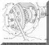 FIG. 9 - Checking Differential Side Play (Typical)