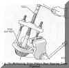 FIG. 15 - Removing Drive Pinion Rear Bearing Cone (Typical)