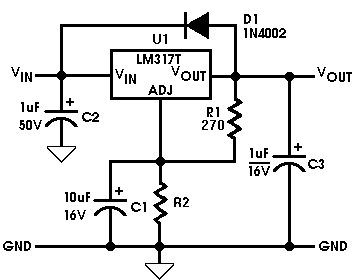 IC Voltage Regulator Cicuit